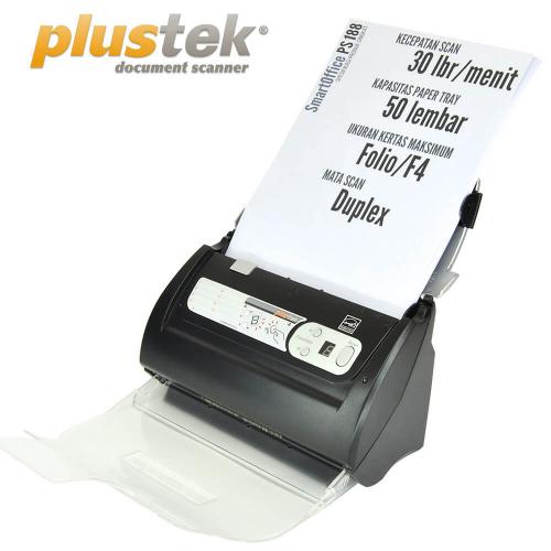 with Full Text Search Engines,Multiple Scan Destinations Plustek PS188 High Speed Document Scanner Support Windows 7/8/10 30 Pages Per Minute 