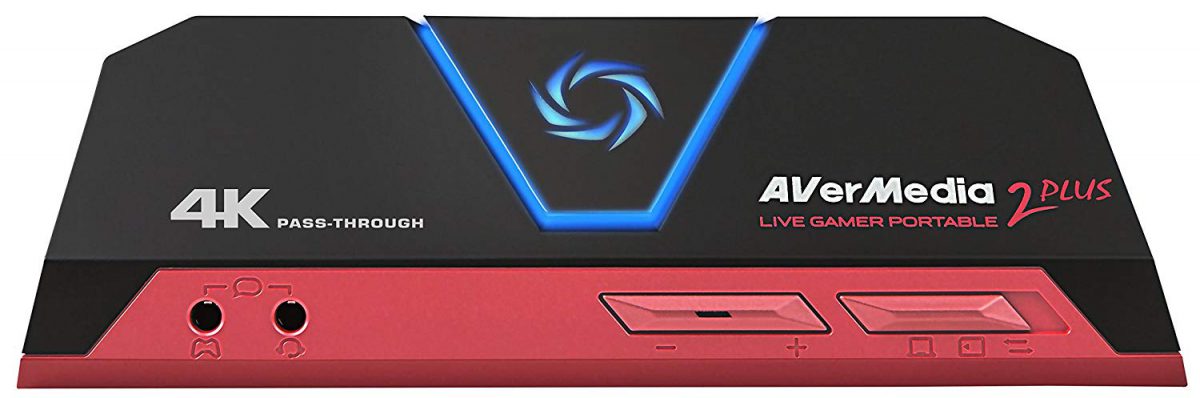 Avermedia Live Gamer Portable 2 Plus 4k Pass Through 4k Full Hd 1080p60 Usb Game Capture Ultra Low Latency Record Stream Plug Play Party Chat For Xbox Playstation Nintendo Switch Gc513